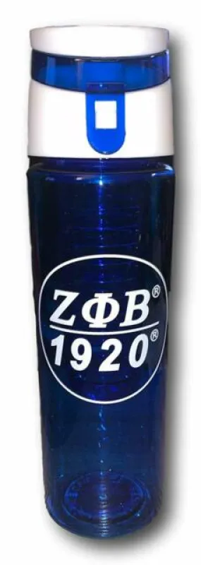 Zeta Phi Beta Tritan. Water Bottle